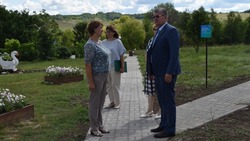 Глава администрации Новооскольского округа Андрей Гриднев посетил Богородскую сельскую территорию