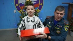Мечта шестилетнего новооскольца Ильи Рудич сбылась благодаря акции «Елка желаний»