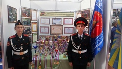 Новооскольские кадеты представили округ на выставке «Ангел Святого Белогорья»