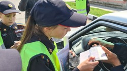  Кадетский класс ДПС Новооскольской школы принял участие в рейде по безопасности дорожного движения