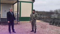 Андрей Гриднев посетил объекты строительства и капитального ремонта в Новооскольском округе