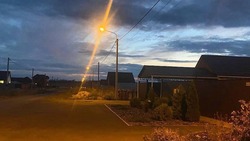«Россети Центр» - «Белгородэнерго» установили дополнительно 19 уличных фонарей в Новом Осколе