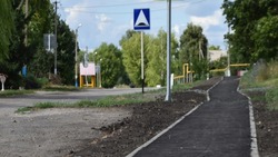 9,8 километров тротуарных дорожек обустроено на территории Новооскольского городского округа 