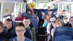 Новооскольские школьники отправились в лагерь «Бригантина «Белогорье» на летний отдых