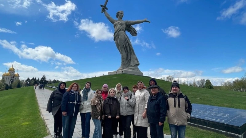 Дыхание Победы. Накануне 9 Мая Группа белгородских журналистов посетила Волгоград