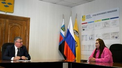 Глава администрации Новооскольского округа Андрей Гриднев провёл личный приём жителей