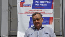 Новоосколец Василий Катюков: «Для меня важно не оставаться в стороне и проголосовать»