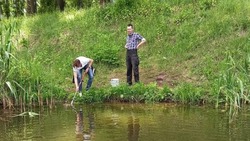 Ученые биологи БелГУ и специалисты-гидрологи Белводхоз обследовали реку в Новом Осколе