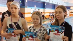 Новооскольцы стали призёрами открытого турнира по плаванию