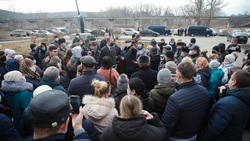 Вячеслав Гладков пообещал установить девять станций обезжелезивания воды в Новом Осколе