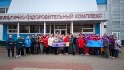 Новооскольские активисты - пенсионеры отметили 11-летие Крымской весны спортивным марше - броском
