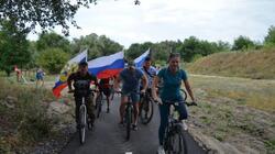 Жители Новооскольского городского округа организовали массовый велопробег