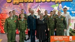 Новооскольские дошкольники и кадеты побывали в гостях в муниципальном «Штабе Победы»