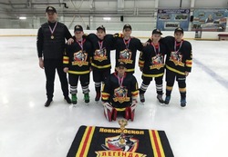 Юные новооскольские хоккеисты завоевали первое место в турнире «Золотая шайба»