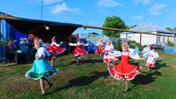 Жители села Тростенец и посёлка Прибрежный отметили летний праздник «День улиц»