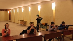 Обустройство школьного тира началось на базе Васильдольской ООШ в Новооскольском округе