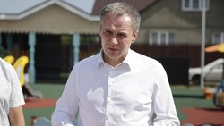 Губернатор Вячеслав Гладков проверил ход капремонта детсада в Новооскольском округе