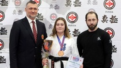 Новооскольская каратистка Марина Капустина заняла третье место на Международных соревнованиях 