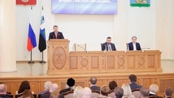 Врио губернатора Белгородской области Александра Шуваева представили управленческому активу региона