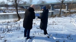Мониторинг возможных зон подтопления прошёл на водоёмах Новооскольского округа