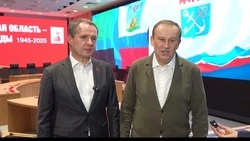 Вячеслав Гладков встретился с губернатором Ленинградской области Александром Дрозденко