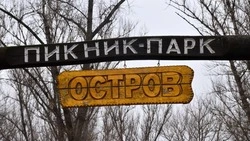 В Новом Осколе реконструируют пикник-парк «Остров» 