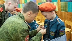 В детском саду «Созвездие» №9 Нового Оскола прошло торжественное посвящение в кадеты