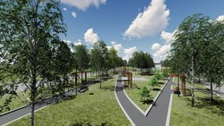 Андрей Гриднев предложил новооскольцам выбрать лучший дизайн-проект городского парка и Аллеи добра