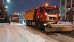 29 единиц техники вышло на борьбу с непогодой в Новооскольском округе