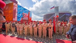 Новооскольские юнармейцы отметили четвёртый день рождения организации
