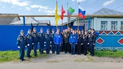 Акция «Парад у дома ветерана» прошла в Новооскольском округе в преддверии Дня Победы