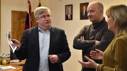 Министр культуры Константин Курганский посетил с рабочим визитом Новооскольский округ
