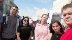 Студенты Новооскольского колледжа стали участникам митинга-концерта в Москве