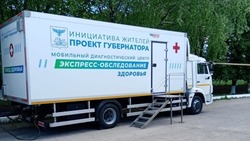 «Поезд Здоровья» начал работу в Беломестненской сельской территории Новооскольского округа