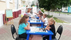 Шахматный турнир в рамках уличного фестиваля «Белгородское лето-2022» прошёл в Новом Осколе 