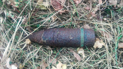 Прохожий обнаружил боеприпас времён Великой Отечественной войны в Новом Осколе