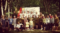 Беломестненцы провели концерт-акцию «Нет места памяти дороже» в Новооскольском округе 