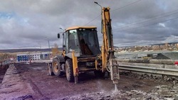  Строители приступили к основной фазе ремонта путепровода по улице Кооперативная в Новом Осколе