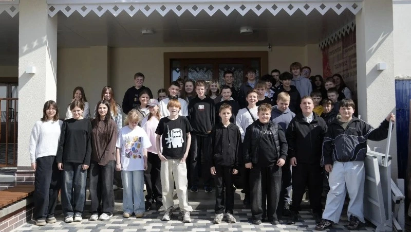 Старооскольские школьники посетили Новооскольский округ в рамках проекта «Детский туризм»